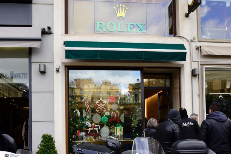 Εξιχνιάστηκε η ληστεία στη Rolex στο κέντρο της Αθήνας