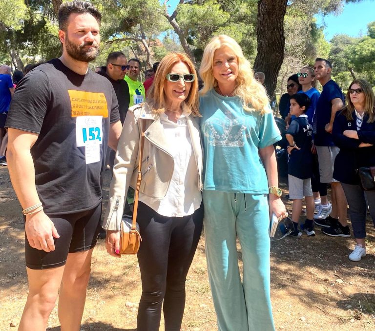 Η υποψήφια Δήμαρχος Λυκόβρυσης – Πεύκης Μαρίνα Πατούλη Σταυράκη, στον 26ο Αγώνα Δρόμου στο δάσος Μορέλλα