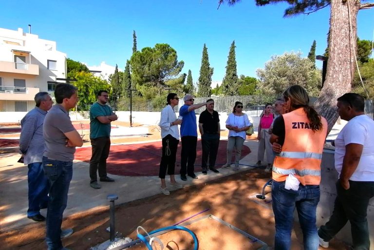 Στο στάδιο ολοκλήρωσης το έργο κατασκευής πρότυπου πάρκου αναψυχής στην περιοχή του Αγίου Θωμά – Δήμος Αμαρουσίου