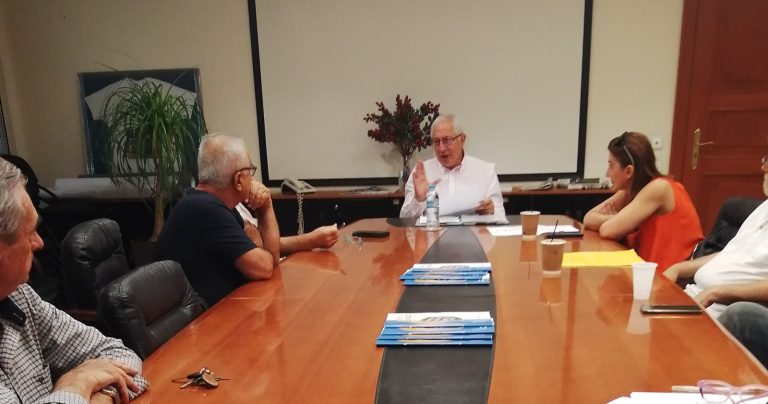 Συνάντηση του Δημάρχου Αμαρουσίου Θεόδωρου Αμπατζόγλου με το Σύλλογο Εργατικών Κατοικιών Αμαρουσίου – Δήμος Αμαρουσίου