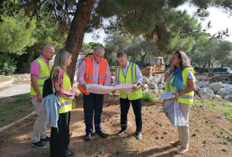 Το νέο έργο πνοής, ανάπλασης και αναβάθμισης στο Αμαλίειο, την Πρότυπη Παιδική Χαρά και τον περιβάλλοντα χώρο επιθεώρησε ο Δήμαρχος Αμαρουσίου Θ. Αμπατζόγλου – Δήμος Αμαρουσίου