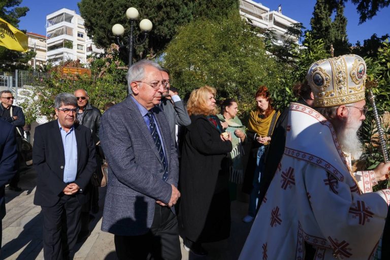 Στον πρώτο εορτασμό για την αγιοκατάταξη του Οσίου Αθανασίου Χαμακιώτη παρέστη ο Δήμαρχος Αμαρουσίου Θ. Αμπατζόγλου και πλήθος πιστών – Δήμος Αμαρουσίου