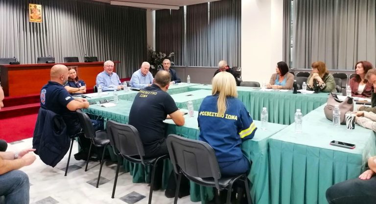 Συνεδρίαση Συντονιστικού Τοπικού Οργάνου Πολιτικής Προστασίας Δήμου Αμαρουσίου για τον απολογισμό της αντιπυρικής περιόδου και την προετοιμασία ενόψει της χειμερινής περιόδου – Δήμος Αμαρουσίου