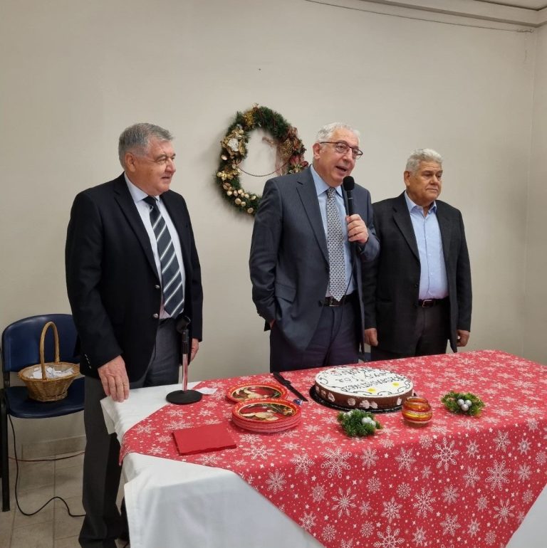 Στην κοπή Πρωτοχρονιάτικης Πίτας του Συλλόγου Ψαλιδίου «Η Ζωοδόχος Πηγή» παρέστη ο Δήμαρχος Αμαρουσίου Θ. Αμπατζόγλου – Δήμος Αμαρουσίου