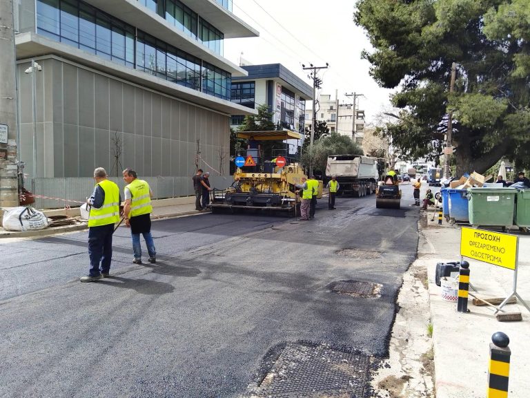 Σημαντική αντιπλημμυρική παρέμβαση ολοκληρώθηκε σε τμήμα της οδού Φραγκοκκλησίας στην περιοχή του Παραδείσου Αμαρουσίου – Δήμος Αμαρουσίου