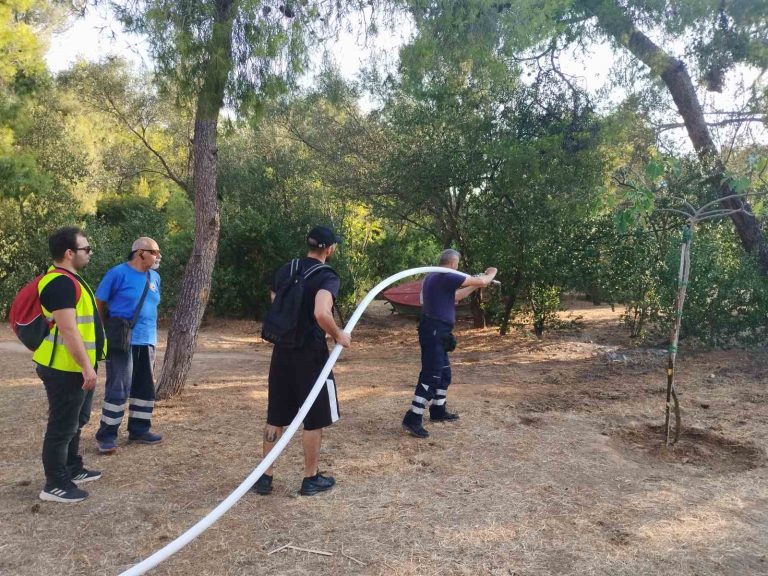 Εκπαιδευτική άσκηση Πολιτικής Προστασίας στη Ρεματιά Χαλανδρίου – Δήμος Χαλανδρίου