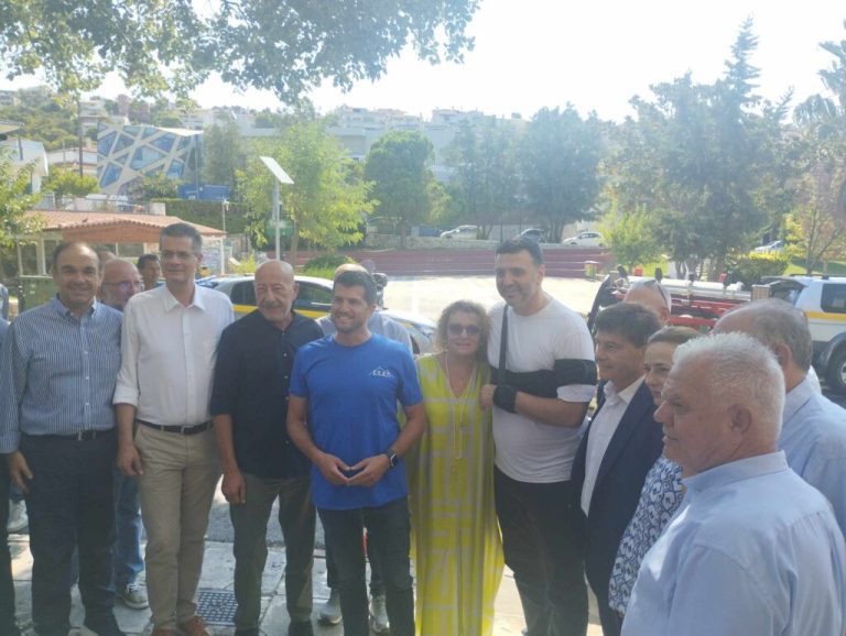 Στην τελετή ενίσχυσης του στόλου του ΣΠΑΠ η Δήμαρχος Νατάσσα Κοσμοπούλου – Penteli