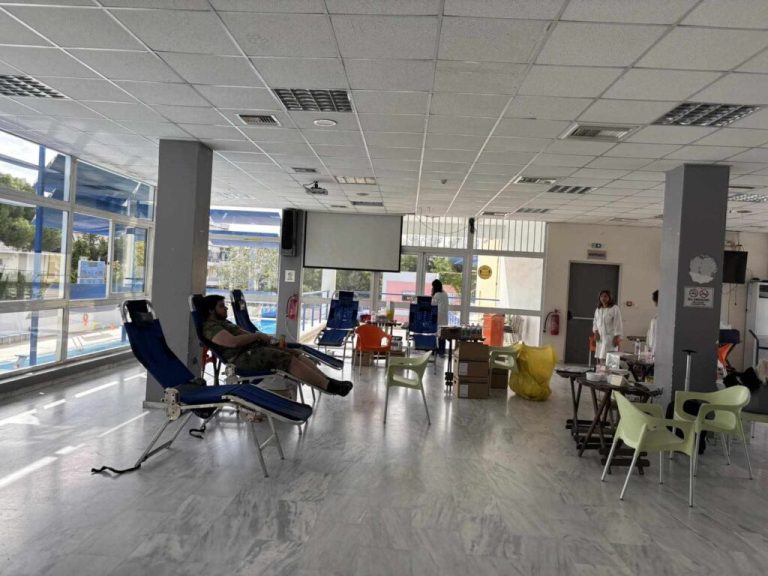 Με επιτυχία πραγματοποιήθηκε η 38 η Εθελοντική Αιμοδοσία Δήμου Πεντέλης – Penteli