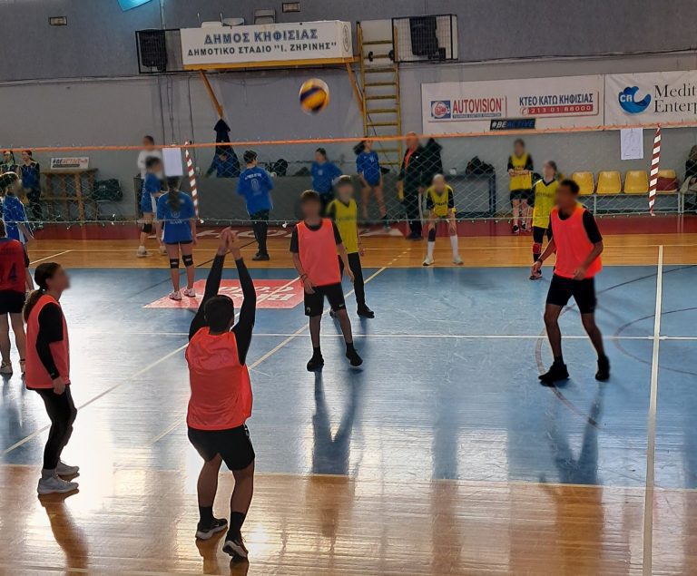 Αθλητική δράση Μίνι Πετοσφαίρισης Γυμνασίων της Διεύθυνσης Δ.Ε. Β’ Αθήνας