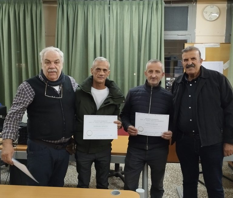 Βράβευση μαθητών του 7ου Εσπερινού ΕΠΑΛ Χαλανδρίου – Δήμος Χαλανδρίου