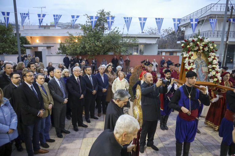 Παρουσία του Δημάρχου Αμαρουσίου Θ. Αμπατζόγλου ο εορταστικός εσπερινός στη μνήμη του Αγίου Ελευθερίου – Δήμος Αμαρουσίου