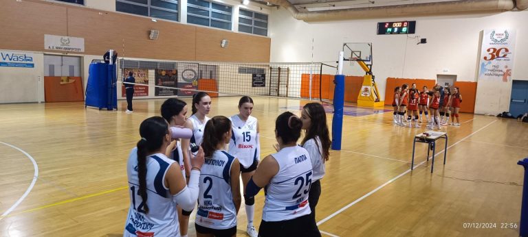 Αγώνας Βόλευ K18 ΑΣ Νίκη Αμαρουσίου 3 – 0 ΓΣ Χαλανδρίου – Νίκη Αμαρουσίου