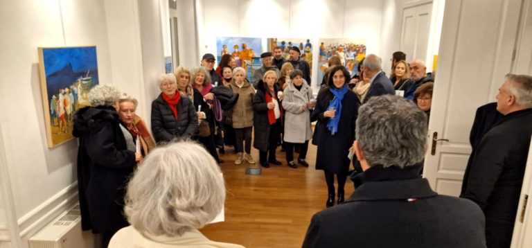 Εγκαινιάστηκε η 10η Ατομική Έκθεση Ζωγραφικής της εικαστικού Πόπης Παλαιοκρασσά Κοτζιά, με την υποστήριξη του Δήμου Αμαρουσίου – Δήμος Αμαρουσίου