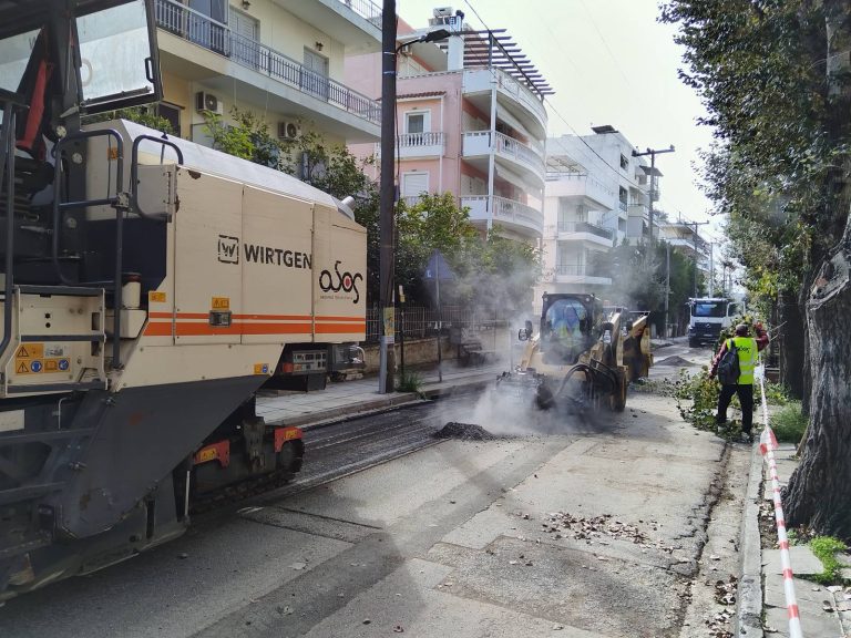 Συνεχίζεται το Έργο Ασφαλτοστρώσεων στο Δήμο Αμαρουσίου στις περιοχές Αγίων Αναργύρων και Κέντρου – Δήμος Αμαρουσίου