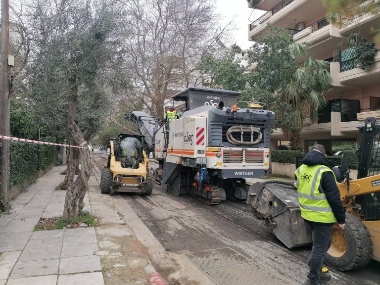 Συνέχεια του έργου ανακατασκευών οδοστρωμάτων στις περιοχές Αγίου Νικολάου, Αναβρύτων και Νέου Τέρματος Αμαρουσίου – Δήμος Αμαρουσίου