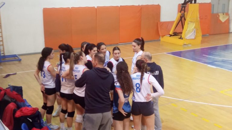 Γυναίκες: ΓΣ Απόλλων- Νίκη Αμαρουσίου 3-0 – Νίκη Αμαρουσίου