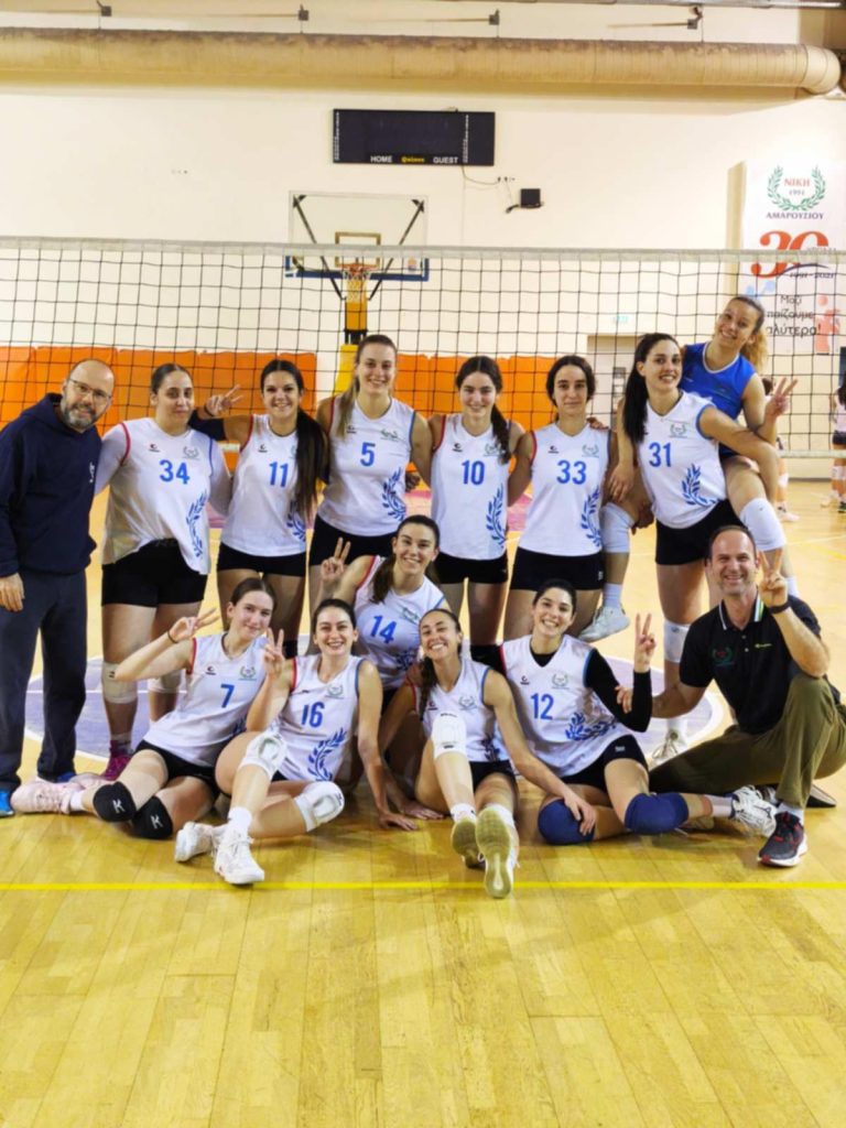 Με άνετη επικράτηση έκλεισε η σεζόν για τις γυναίκες της Νίκης Αμαρουσίου κόντρα στους Αμπελόκηπους (3-0) – Νίκη Αμαρουσίου