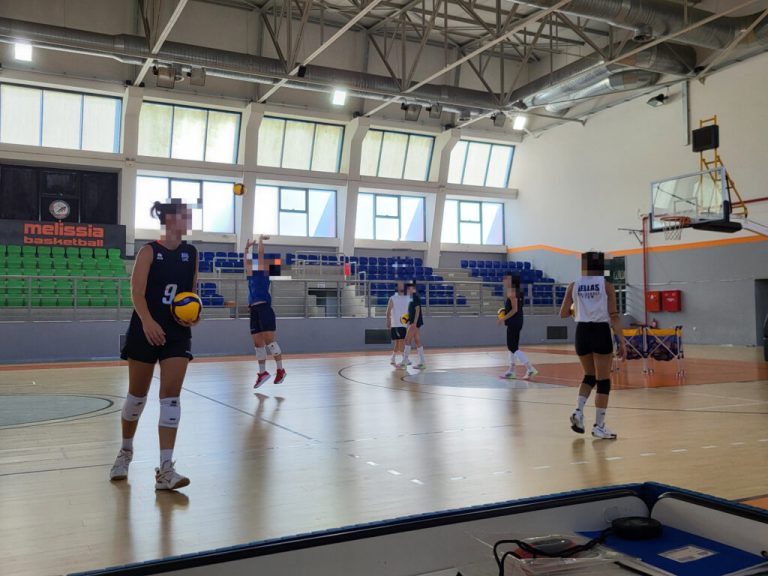 Στον Δήμο Πεντέλης η προετοιμασία της Εθνικής Ομάδας Βόλεϊ Γυναικών πριν το Παγκόσμιο Πρωτάθλημα