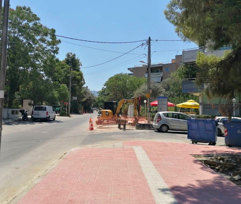 Οδός Παραδείσου: Σε εξέλιξη οι παρεμβάσεις οδικής ασφάλειας και αναβάθμισης υποδομών – Δήμος Αμαρουσίου