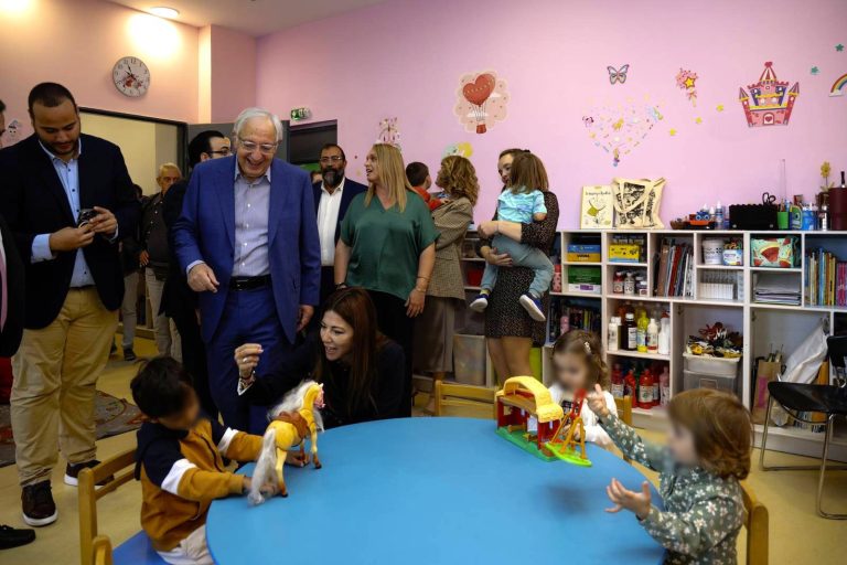 Αγιασμός στον Παιδικό Σταθμό του Δήμου Αμαρουσίου που εδρεύει εντός του Υπουργείου Παιδείας Θρησκευμάτων και Αθλητισμού – Δήμος Αμαρουσίου