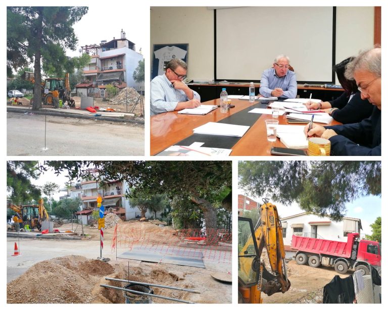 Το έργο “Επεκτάσεις και αποκαταστάσεις υφιστάμενων αγωγών ακάθαρτων και ομβρίων” στην Πολεοδομική Ενότητα Α.Σ.ΠΑΙ.Τ.Ε. (επί της οδού Δανάης) – Δήμος Αμαρουσίου