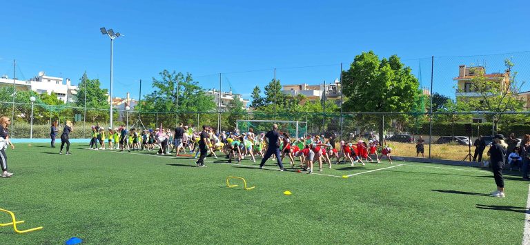 Με μεγάλη επιτυχία πραγματοποιήθηκε η εκδήλωση «Παιχνίδια Στίβου» των αθλητικών προγραμμάτων του Δήμου Αμαρουσίου – Δήμος Αμαρουσίου